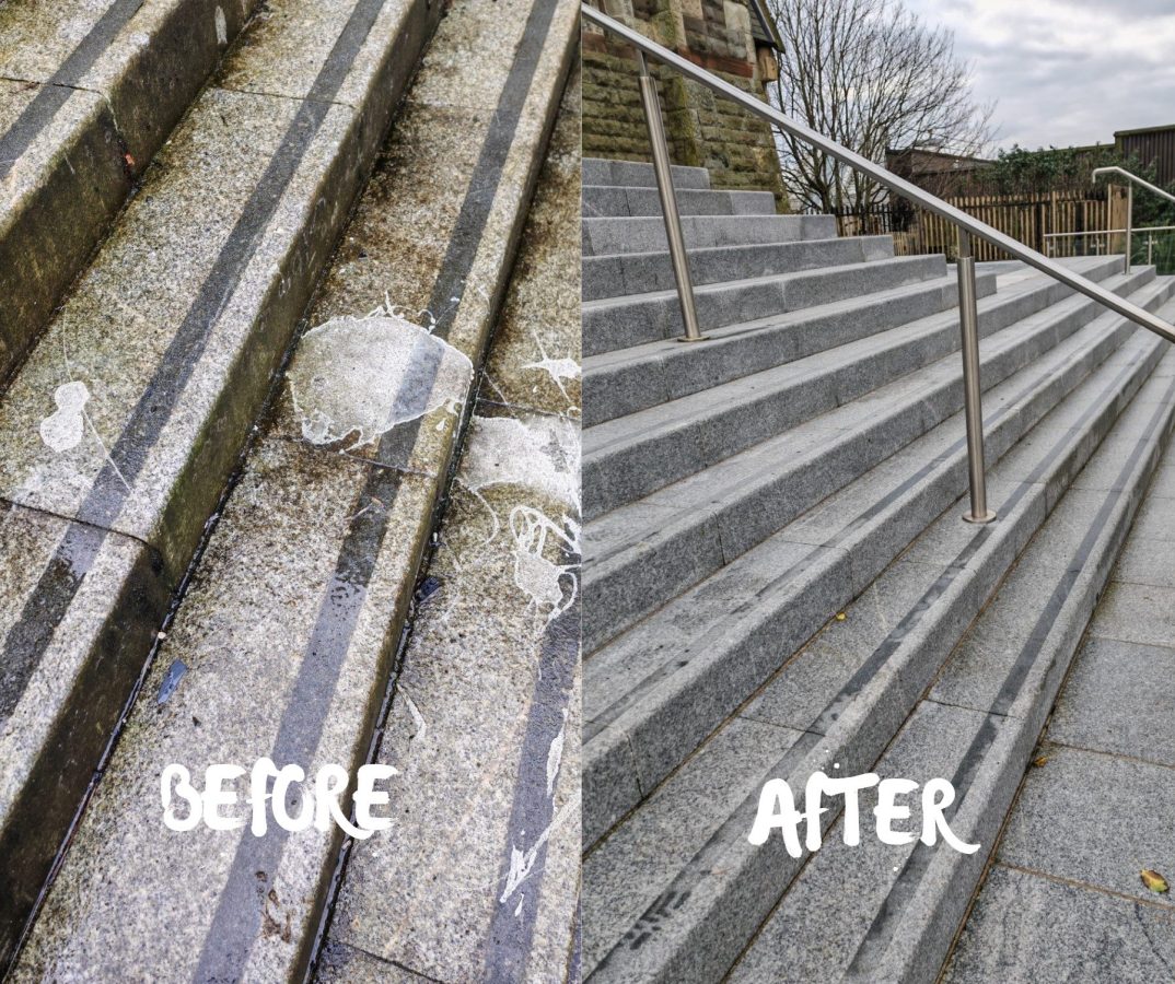Professional deep clean of Bridgegate.